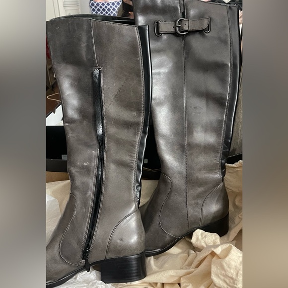 Born crown boots size 10 Roxie Grey Grafite Veg. New in box. - Picture 3 of 5